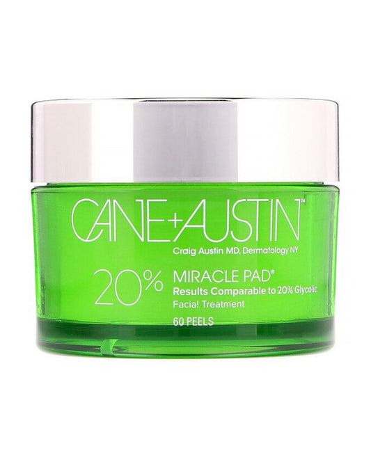 Cane + Austin, Miracle Pad, 20% Glycolic Acid, 60 Peels